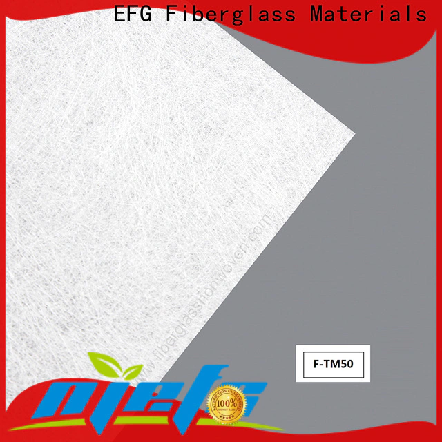 EFG top quality fiberglass tissue paper best supplier for application of acoustic