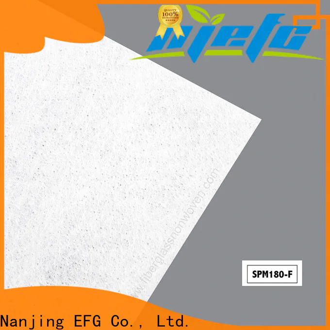 EFG polyester materiál series for application of wall decoration