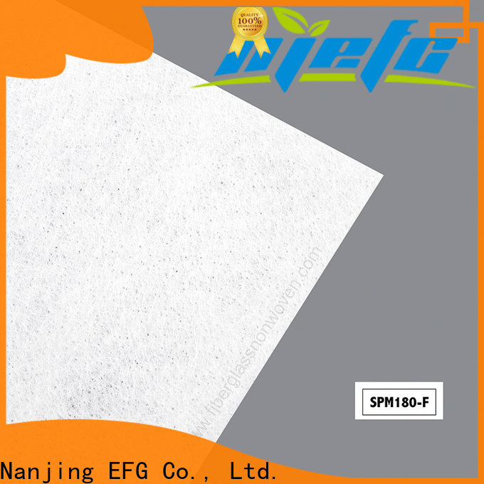 EFG polyester materiál series for application of wall decoration