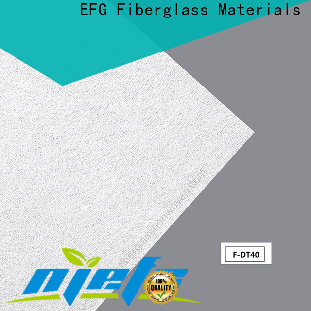 EFG fiberglass tissue paper from China bulk production