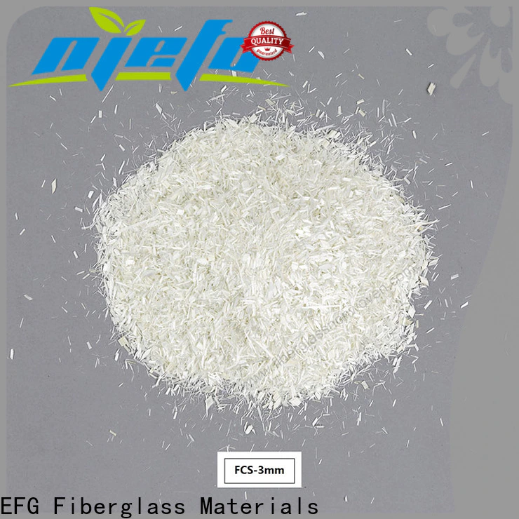 EFG chopped strand fiberglass directly sale for wateproof frame