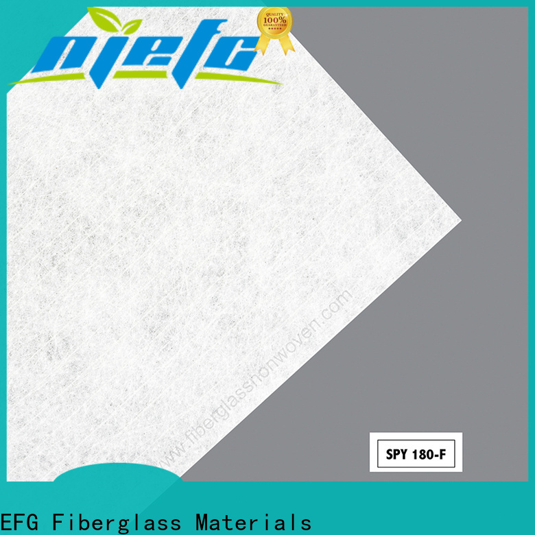 low-cost polyester mat best supplier for application of PVC floor frame