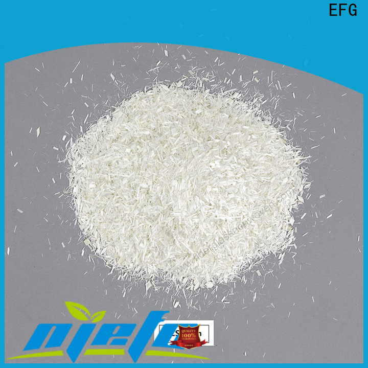 EFG promotional fiberglass chopped strand mat from China for wateproof frame materials
