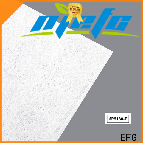 EFG buy polyester material company for application of FRP surface treatment