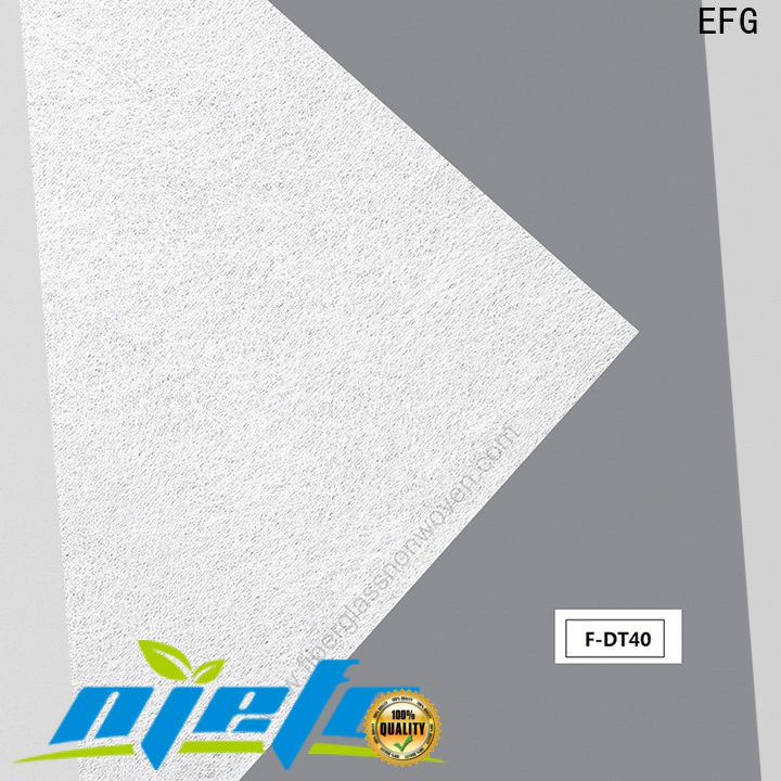 EFG cost-effective fiberglass surface tissue company bulk buy