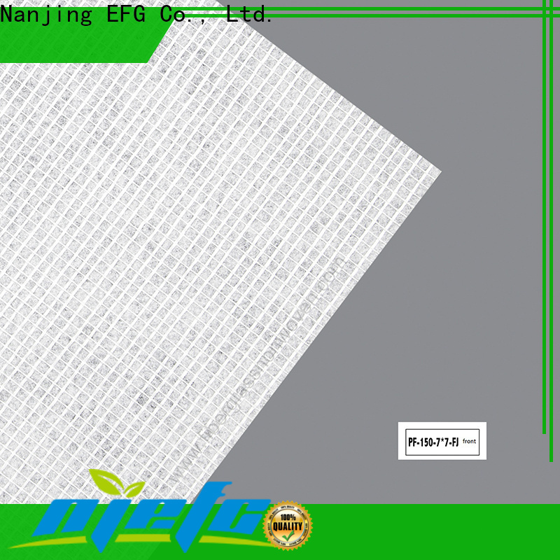 EFG polyester spunbond nonwoven company for application of filtration