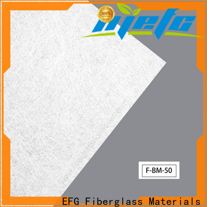 EFG fiberglass tissue from China for application of acoustic