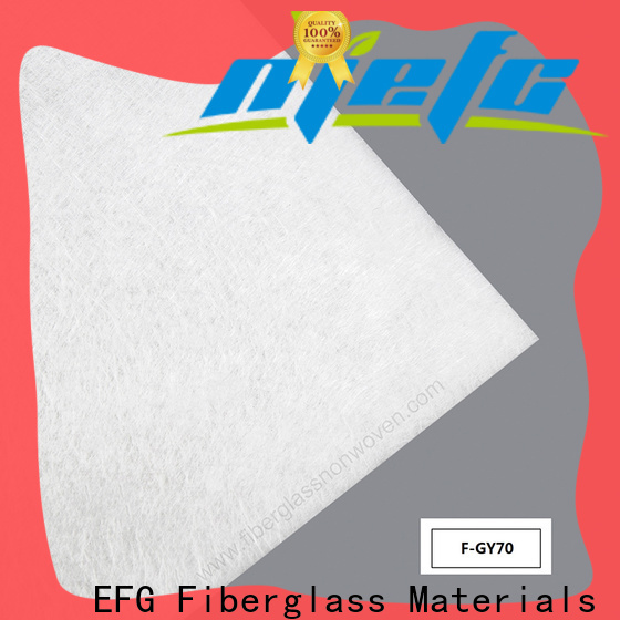 EFG fiberglass tissue mat directly sale for application of acoustic