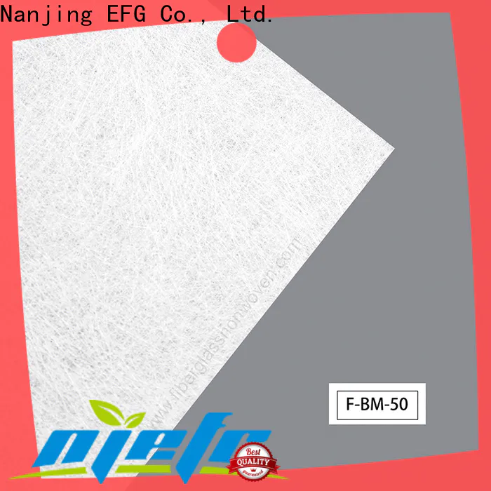 EFG black fiberglass tissue best manufacturer for application of wall decoration