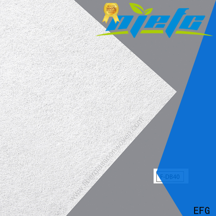 EFG durable fiberglass filter material inquire now for application of filtration