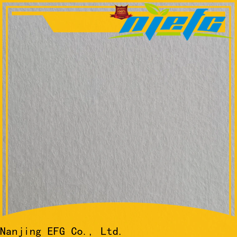 EFG cheap black fiberglass tissue best manufacturer bulk buy