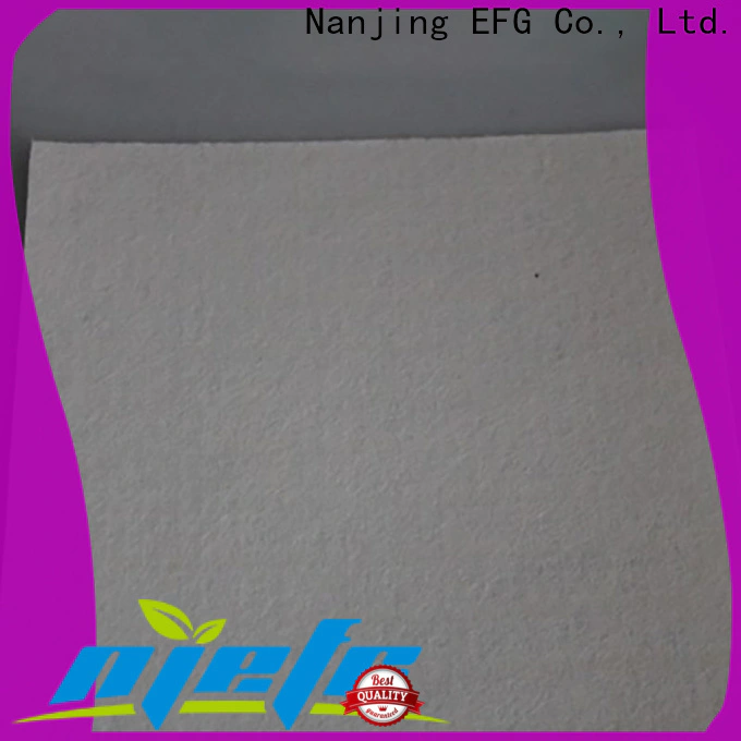 EFG durable polyester spunbond nonwoven fabric best manufacturer for filtration