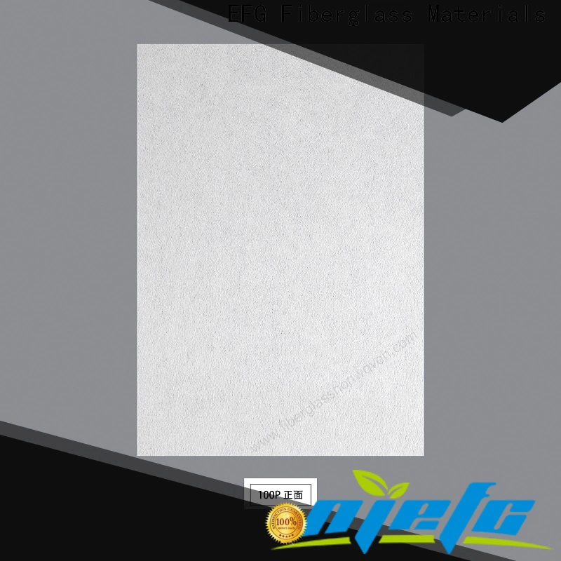 EFG surface mat from China for application of wall decoration