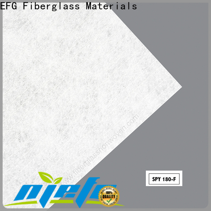 EFG top quality polyester spunbond nonwoven supply for application of acoustic