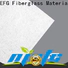 worldwide black fiberglass tissue factory for application of wall decoration