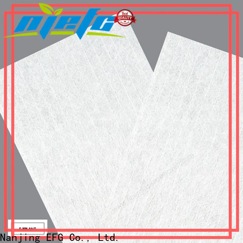 EFG factory price fiberglass mat best manufacturer for application of carpet frame