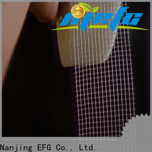 EFG practical adhesive fiberglass mesh tape from China bulk production
