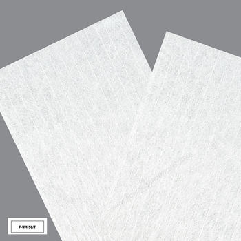 Fiberglass flooring tissue mat