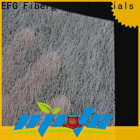 cheap fiberglass tissue distributor for application of carpet frame