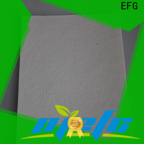 EFG reinforced polyester mat best manufacturer for application of filtration