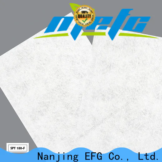 EFG reinforced polyester mat wholesale for application of acoustic