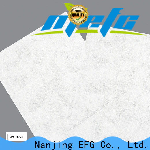 EFG reinforced polyester mat wholesale for application of acoustic