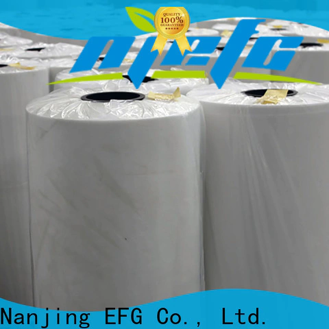 EFG polypropylene spunbond nonwoven fabric factory for application of carpet frame