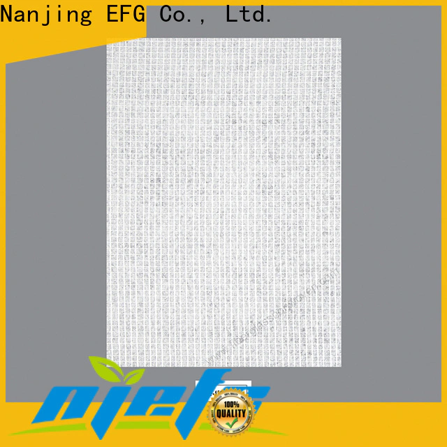 EFG polyester spunbond fabric inquire now for application of filtration