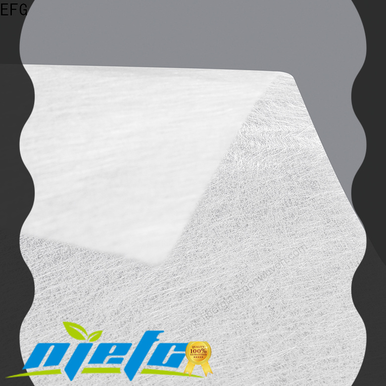 EFG factory price fiberglass tissue mat wholesale for application of filtration