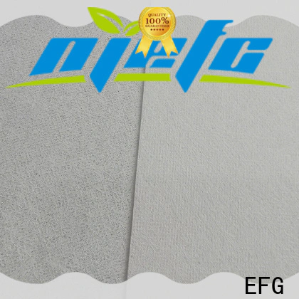 EFG professional black fiberglass tissue factory direct supply for application of filtration