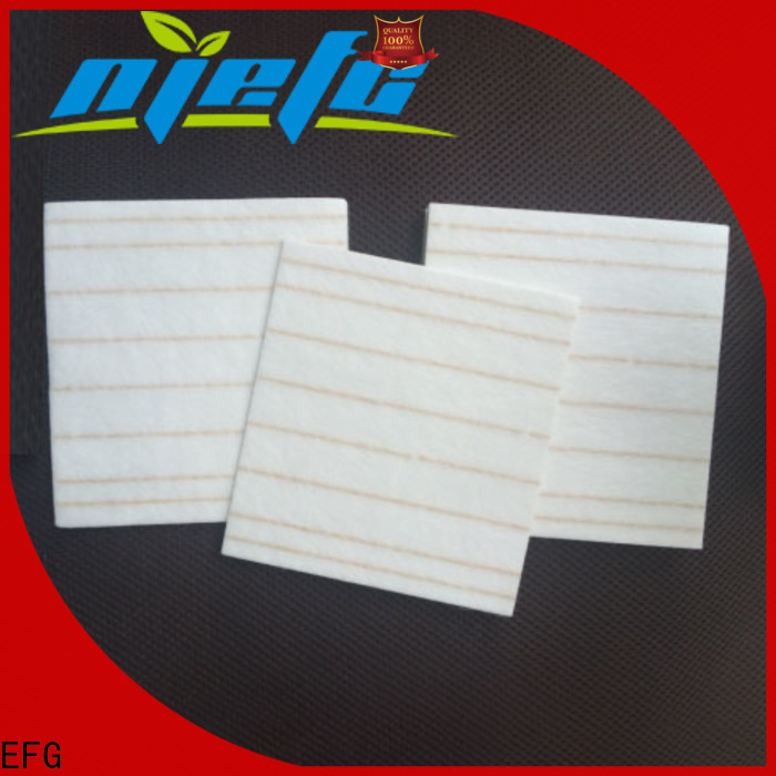 EFG fiberglass veil distributor for application of wall decoration