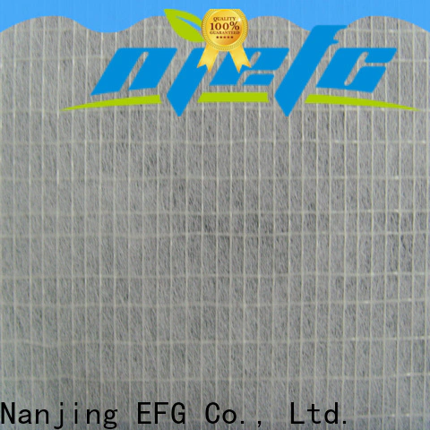 EFG worldwide reinforced polyester mat suppliers for application of acoustic