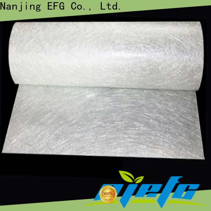 EFG fiberglass chop mat best manufacturer for wateproof frame materials