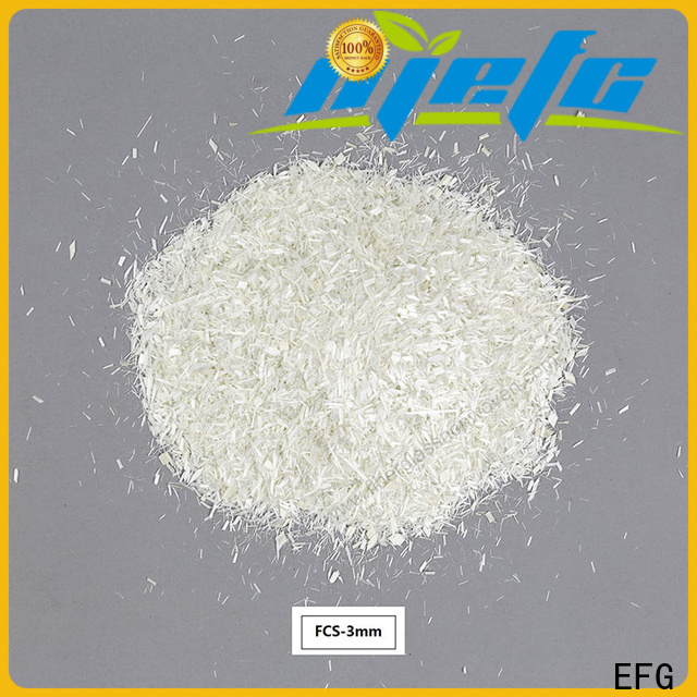 EFG durable chopped fiberglass suppliers bulk production