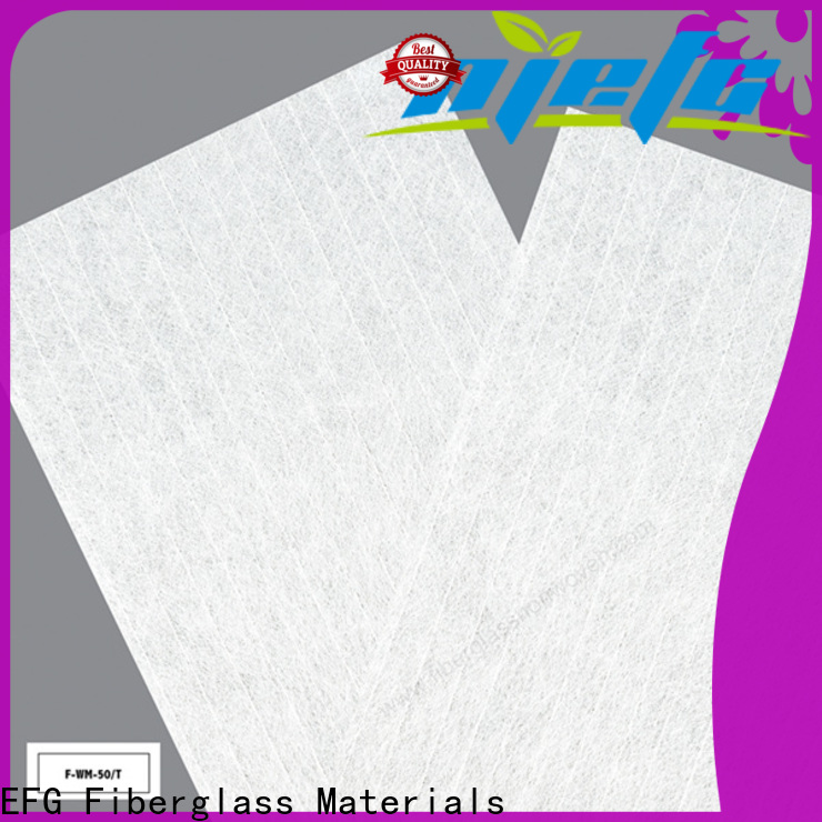 EFG practical fiberglass veil wholesale distributors for different industries