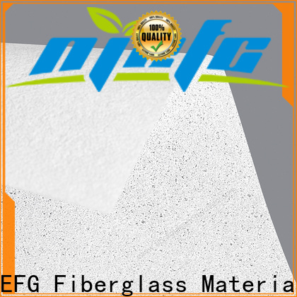 EFG fiberglass composite materials series for application of carpet frame