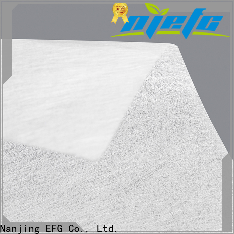 EFG popular fiberglass tissue supply for application of acoustic