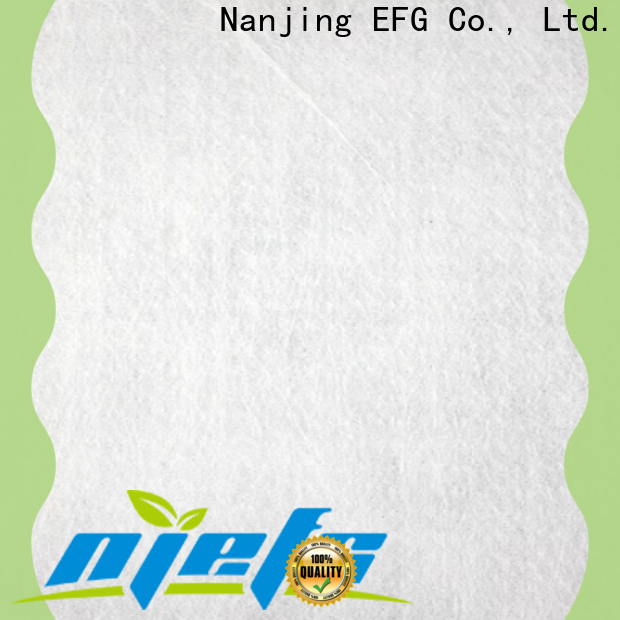 EFG polyester spunbond nonwoven suppliers for application of filtration