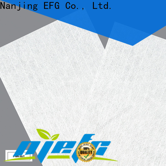 EFG buy fiberglass mat best supplier for application of FRP surface treatment