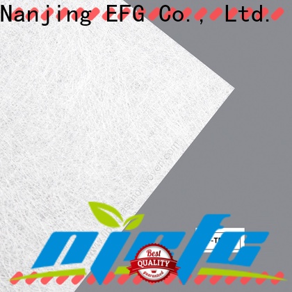 EFG worldwide tissue mat distributor for application of carpet frame