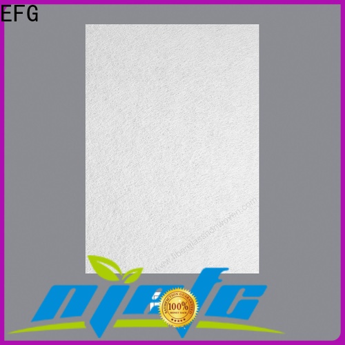 EFG custom surface mat manufacturer for application of FRP surface treatment