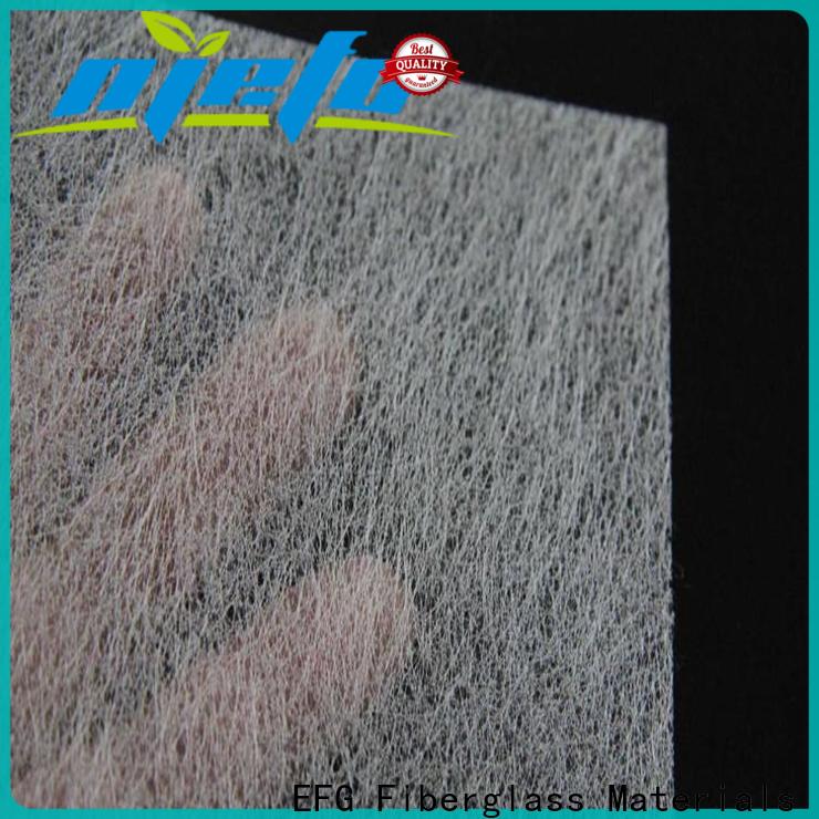 EFG cheap glass fiber separator factory for application of wall decoration