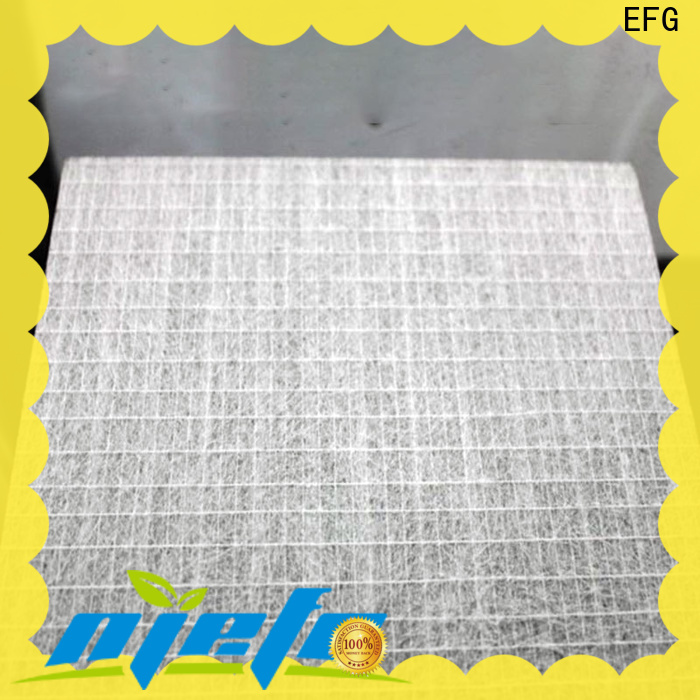 EFG professional raw materials fiberglass supply for gypsumb board