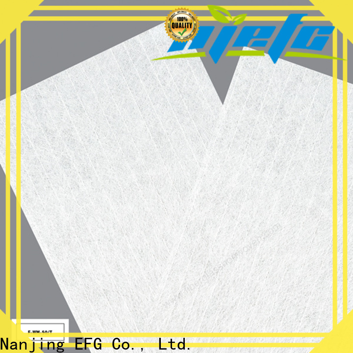 EFG fibreglass matting supplies series for application of PVC floor frame