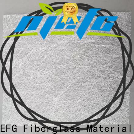 EFG chopped fiberglass mat factory direct supply for wateproof frame materials
