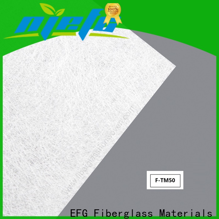 EFG high quality fiberglass wrap series for application of acoustic