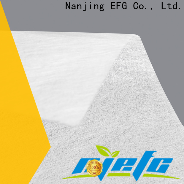 durable tissue mat distributor for application of carpet frame