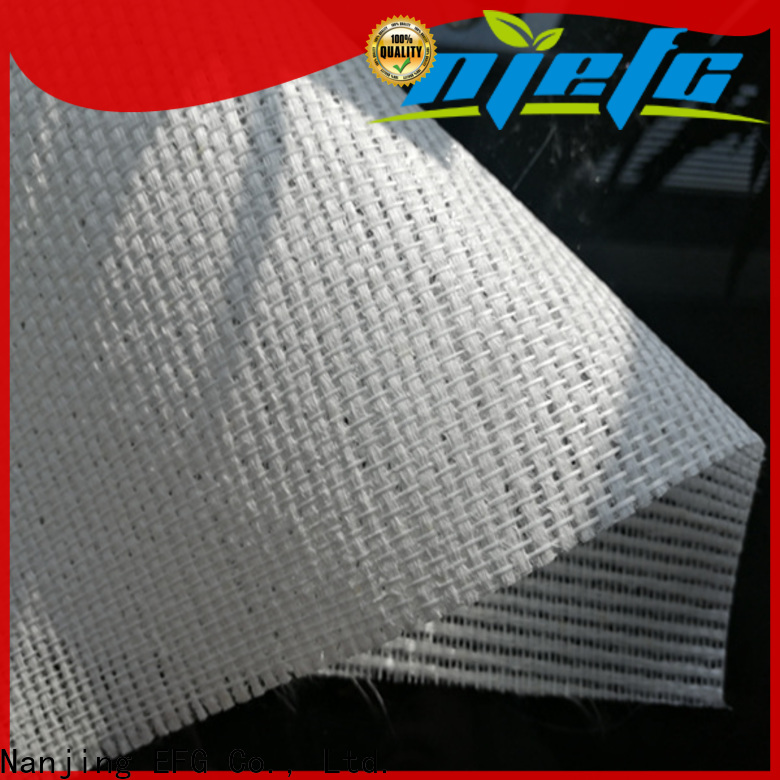 EFG reliable fibreglass matting supplies distributor for application of FRP surface treatment