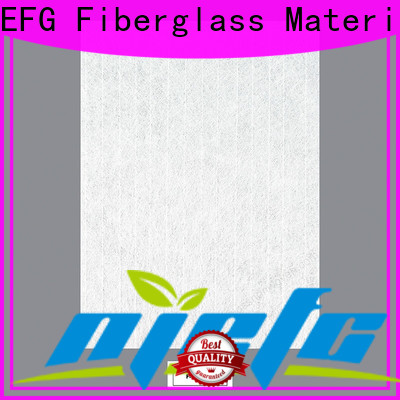 EFG buy fiberglass mat best supplier for application of filtration