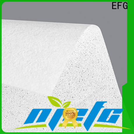EFG fiberglass composite materials manufacturer for application of filtration